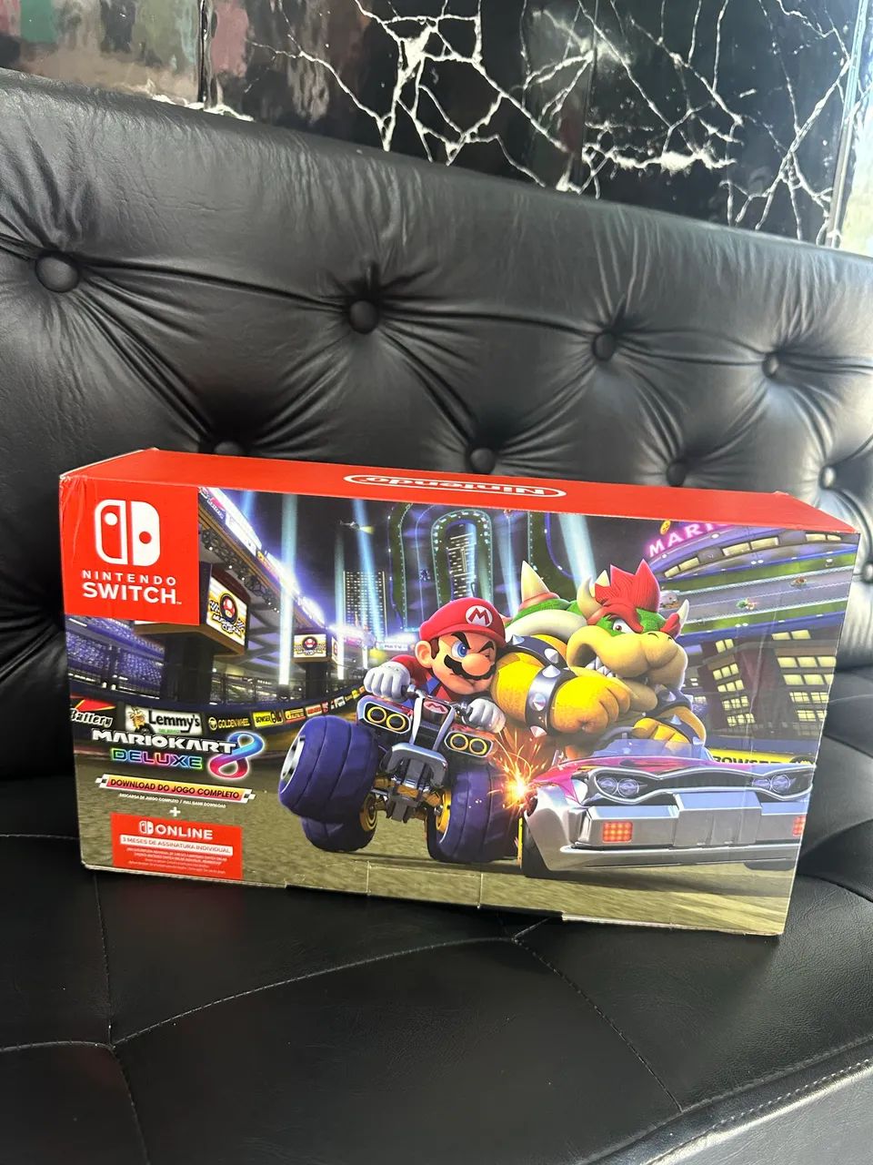 Nintendo switch V2, com memory card - Foto 2