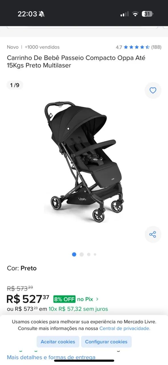 Carrinho de bebê 