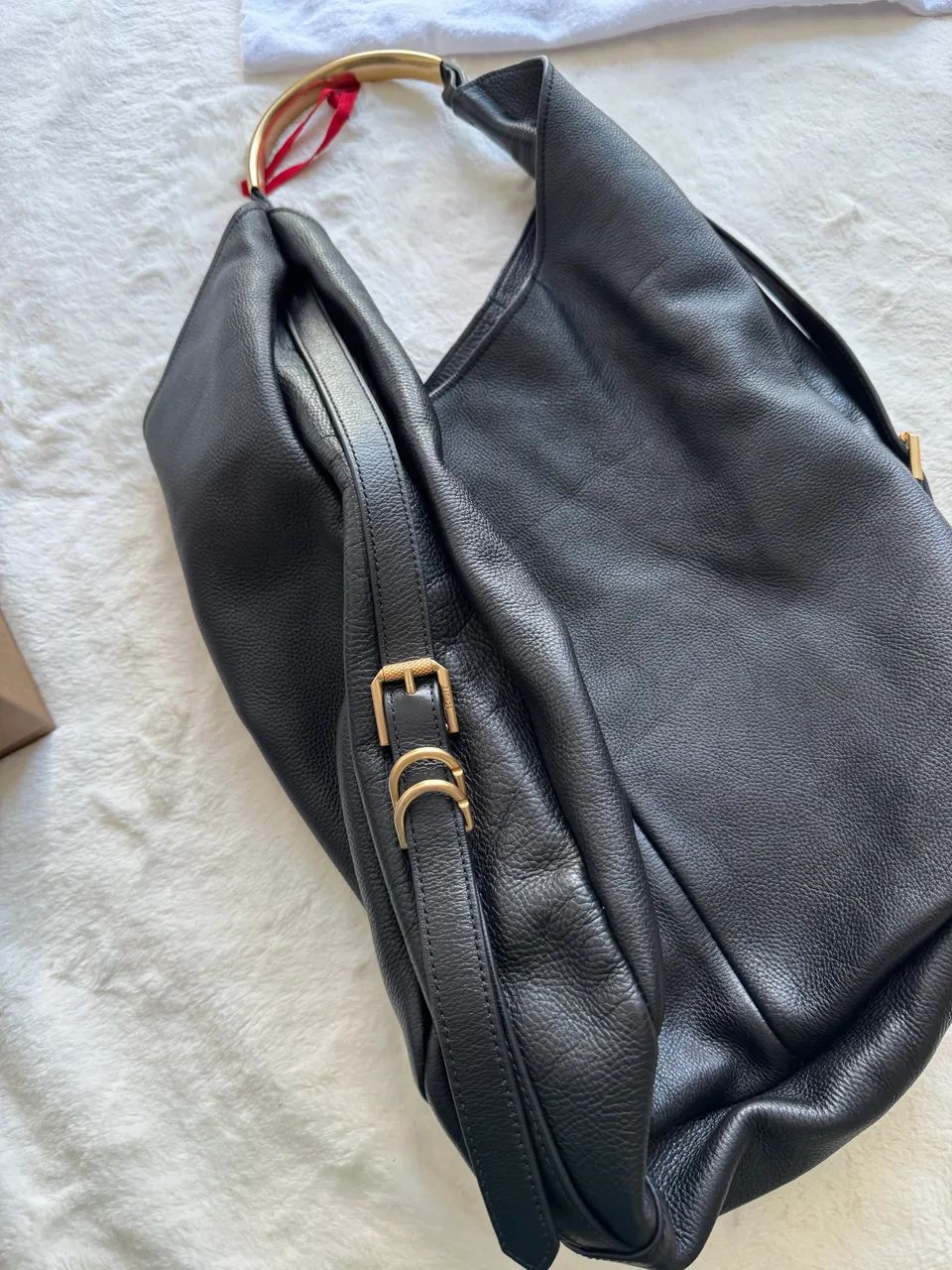 Bolsa Schutz de couro grande - Foto 5