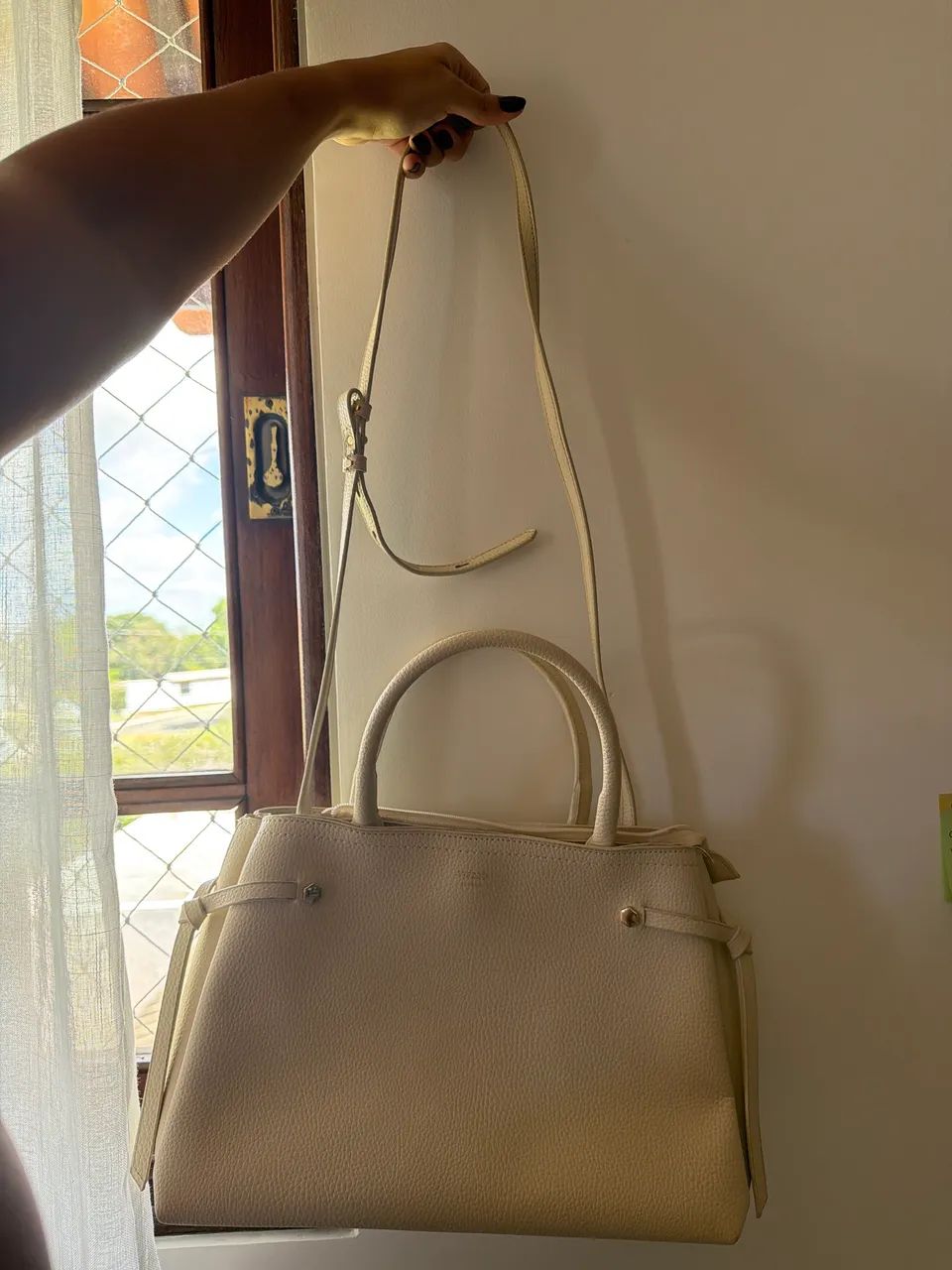 Bolsa média Arezzo off white  - Foto 3