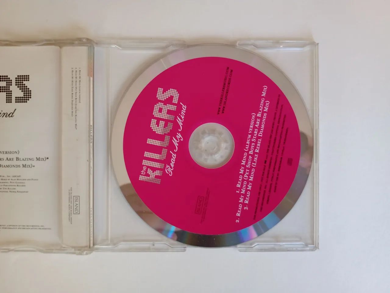 CD/EP "Read my Mind" Remixes - The Killers (2007) | Importado e raro<br> - Foto 3