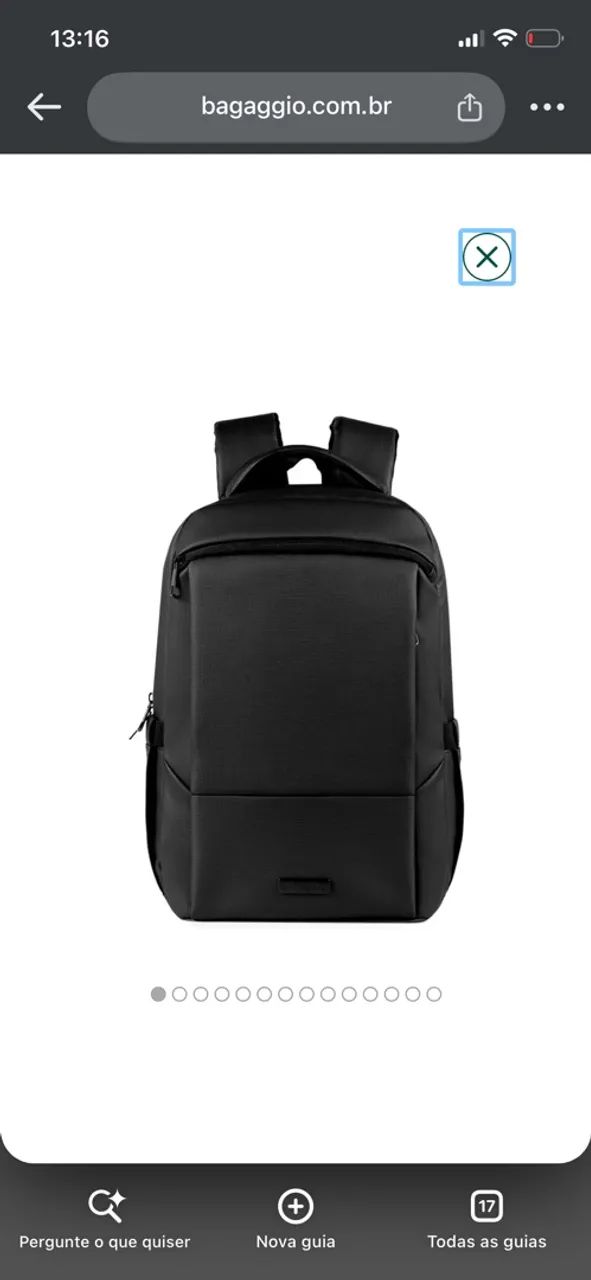 Mochila Bagaggio