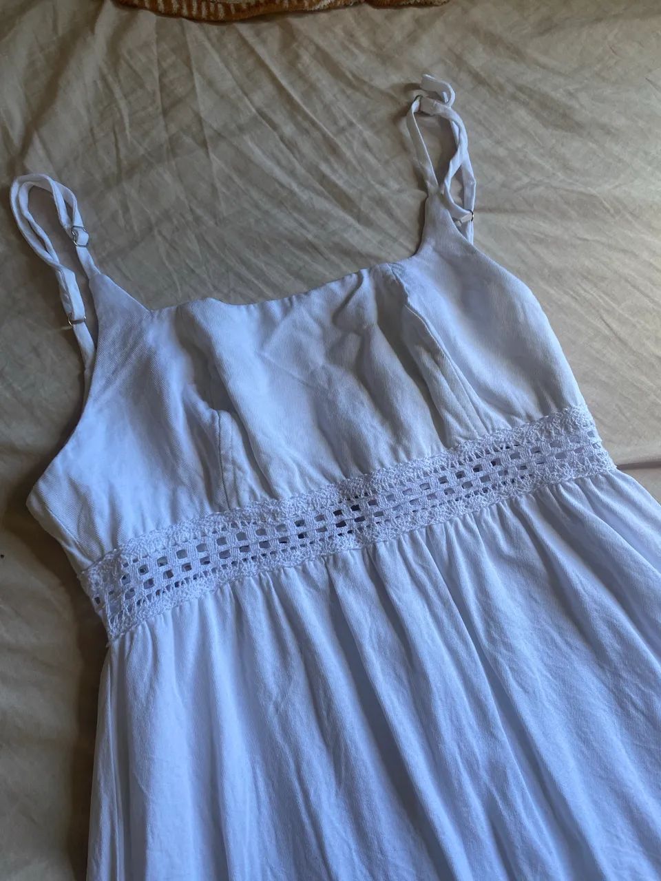 Vestido Branco Afghan - Foto 2