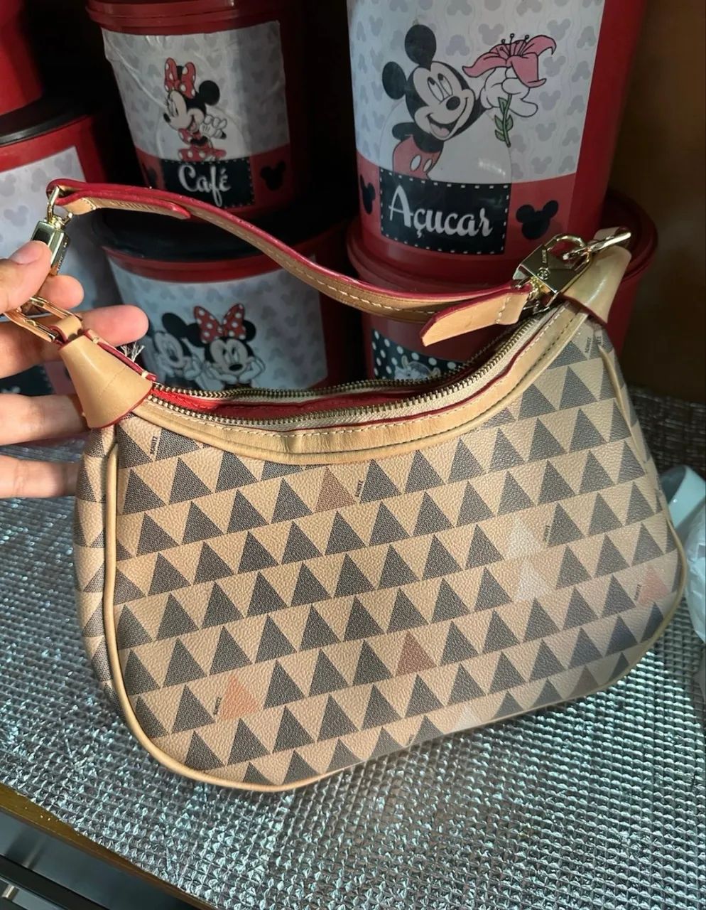 Bolsa Schutz triangle - Foto 5