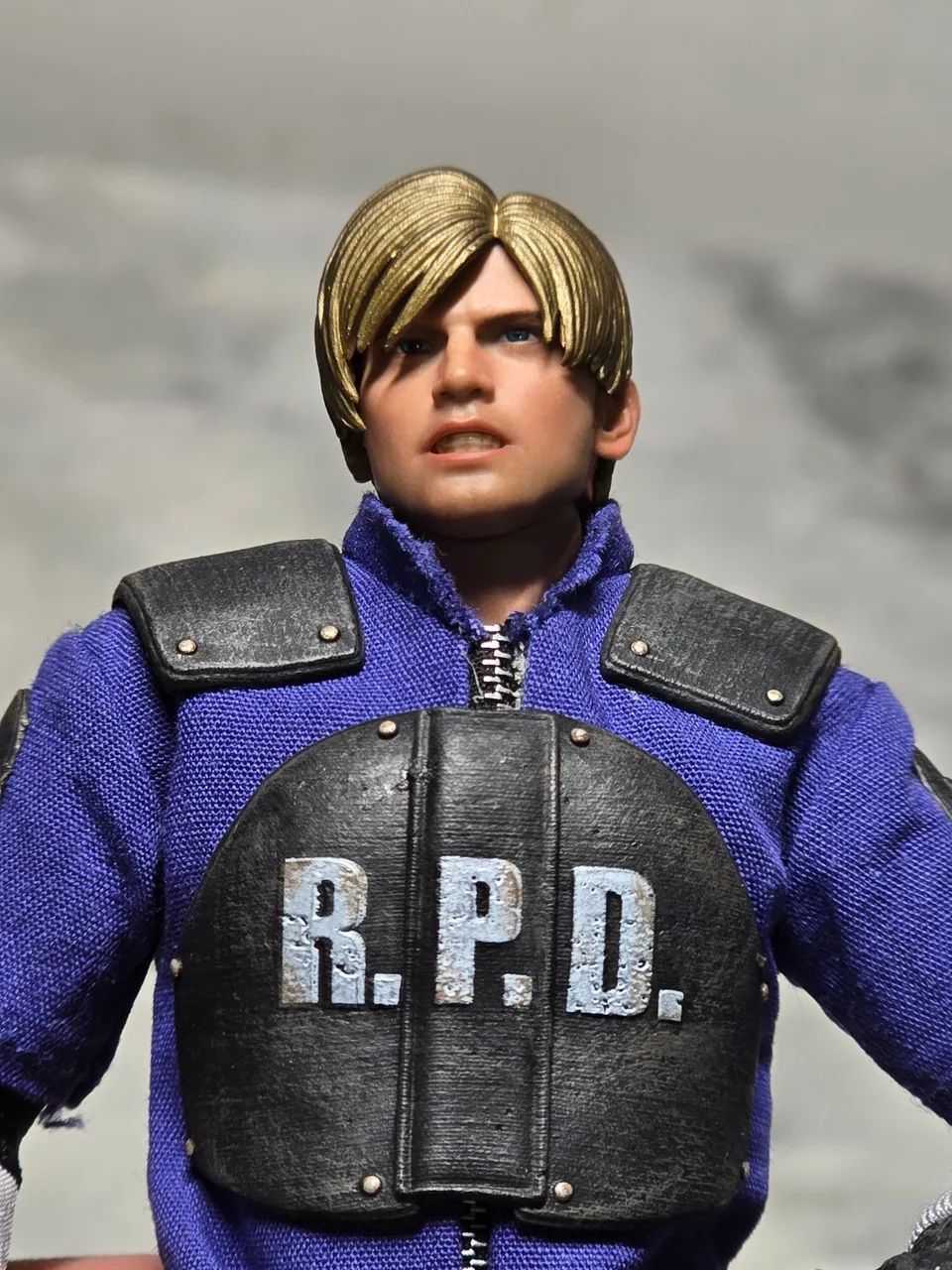 Resident Evil 2 Leon Patriot studios novo 1/12 - Foto 4