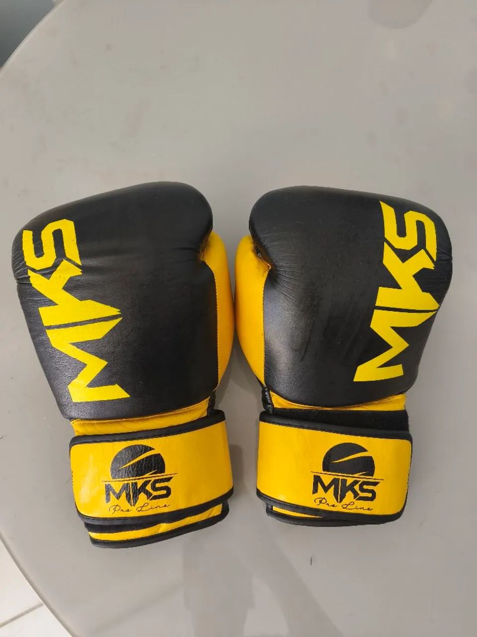 Luva de box MKS amarela - Foto 2