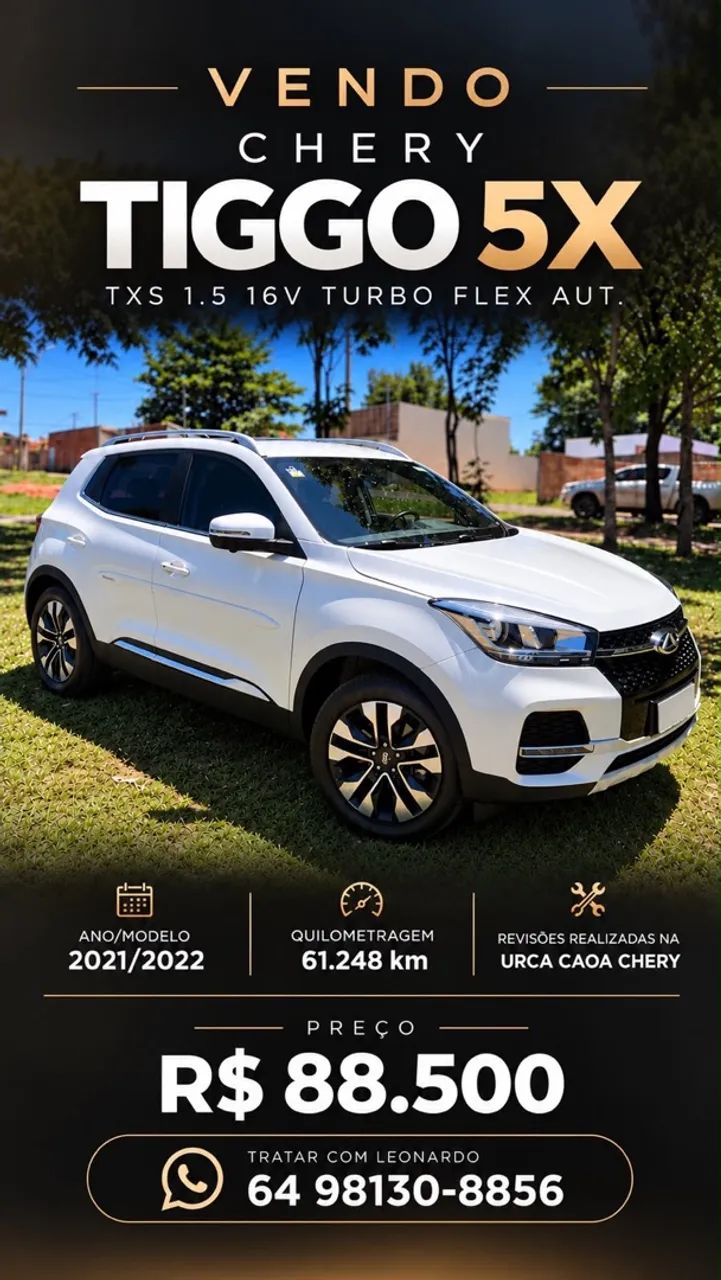 Caoa Chery Tiggo TIGGO 5X TXS 1.5 16V TURBO FLEX AUT. 2022