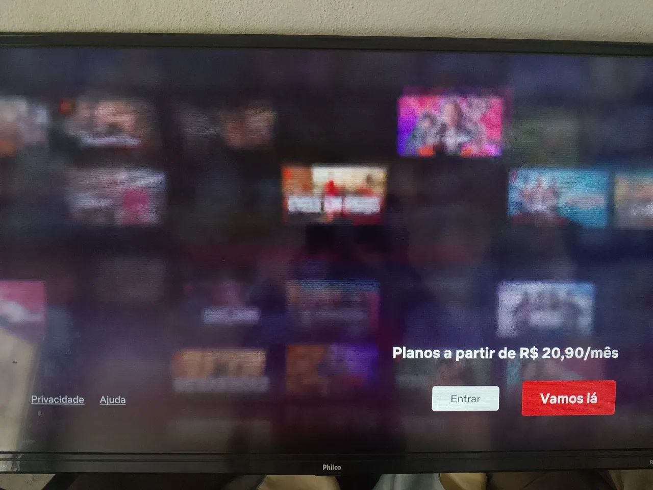 Tv smart Philco 40 polegadas controle original - Foto 4