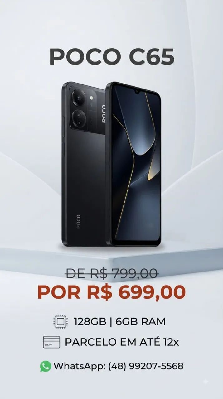 Poco C65 128gb 6ram