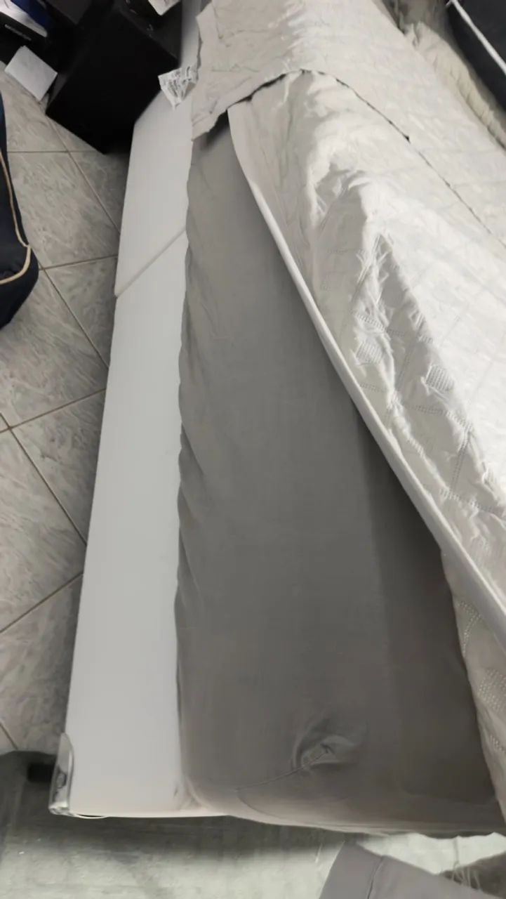 Cama Ortobom King em perfeito estado. - Foto 4