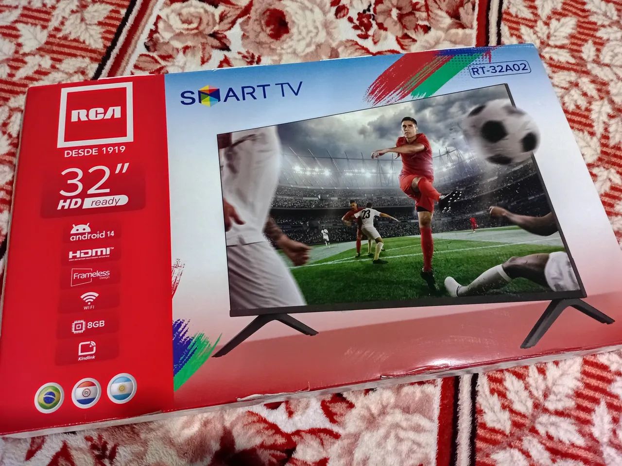 RCA A MELHOR SMART TV 32 POLEGADAS NOVA LACRADA