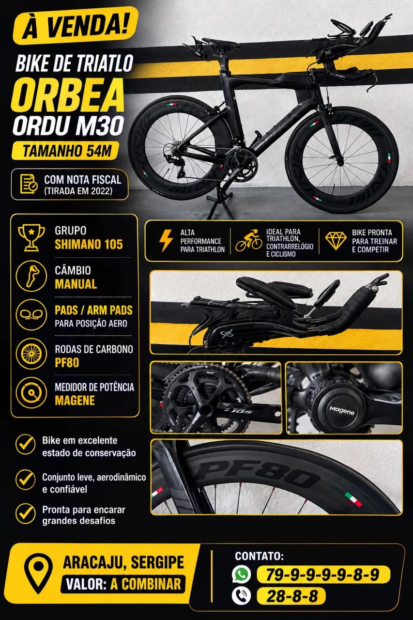 Bike Orbea Ordu M30 triatlo 