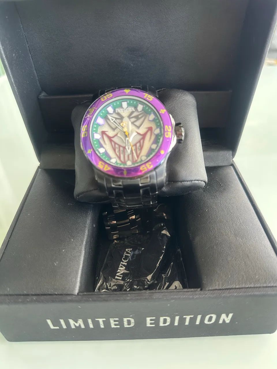 Relógio INVICTA DC JOKER Edição Limitada - Foto 4