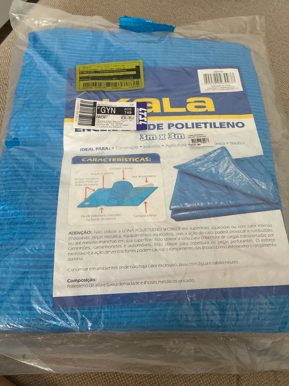 Desapego Lona para camping 