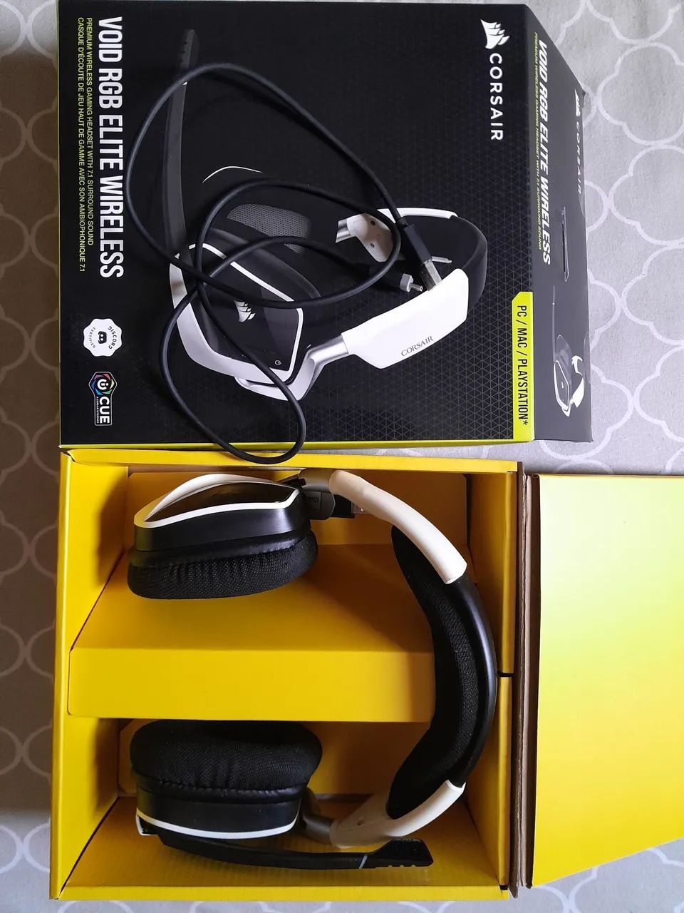 Headset Corsair Elite Void sem fio - Foto 3