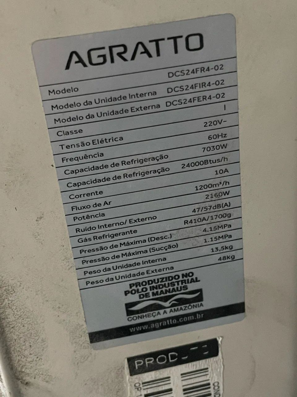 Ar condicionado Agratto - Foto 3