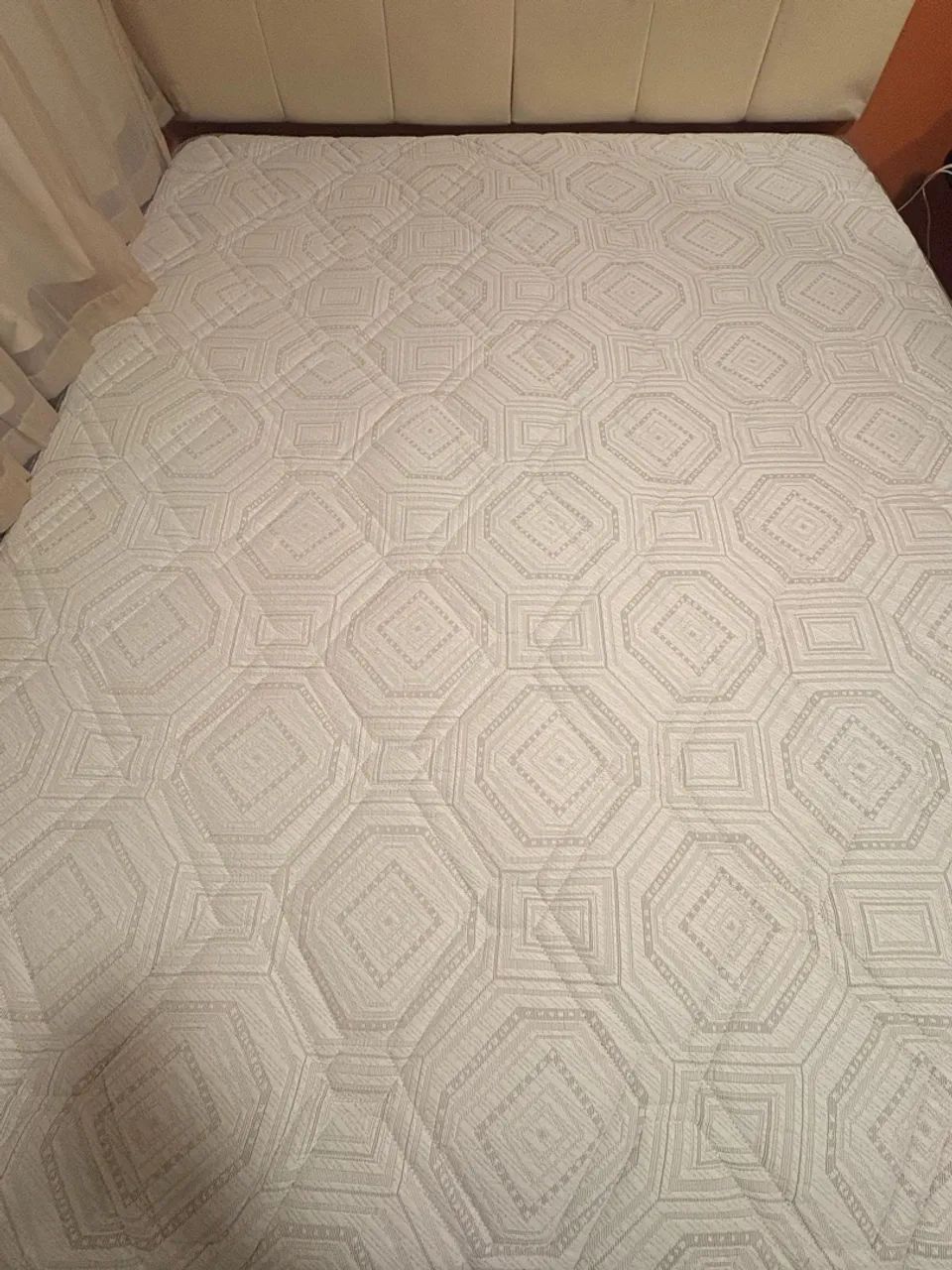Cama casal queen (base e colchão) - Foto 4