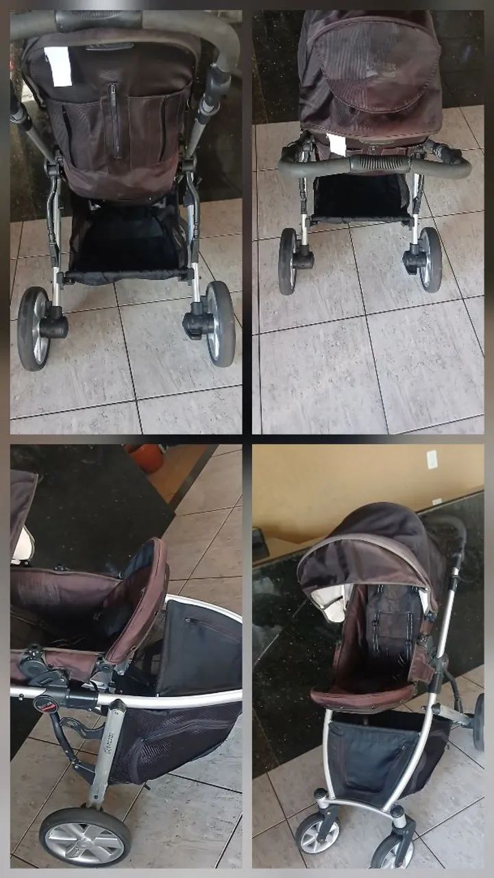 Vendo carrinho  de bebê! - Foto 4