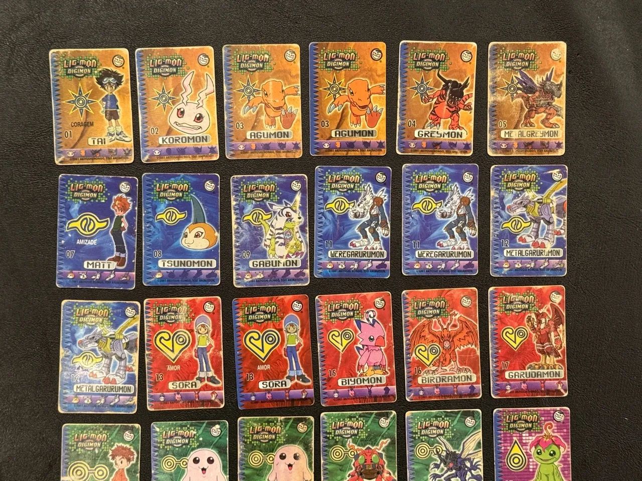 Lote Cards Digimon Ligmon! - Foto 5