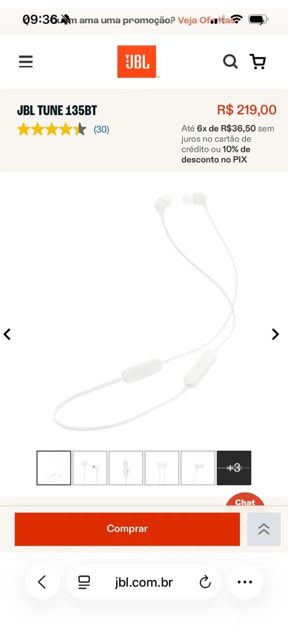 FONE BLUETOOTH JBL NOVO PARA CORRIDA - Foto 4