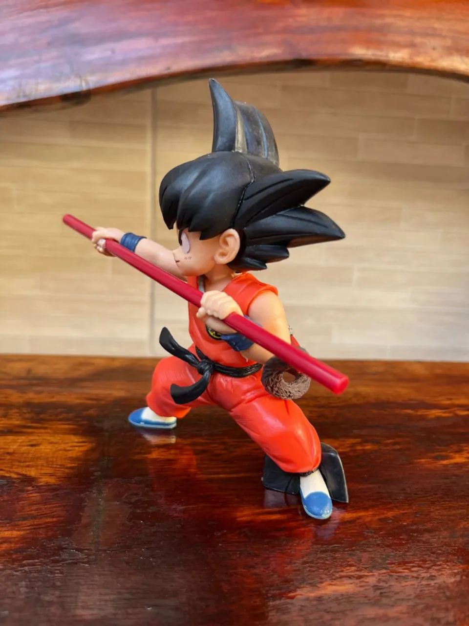 Action Figure Dragon Ball - Goku Bastão 14cm - Foto 4