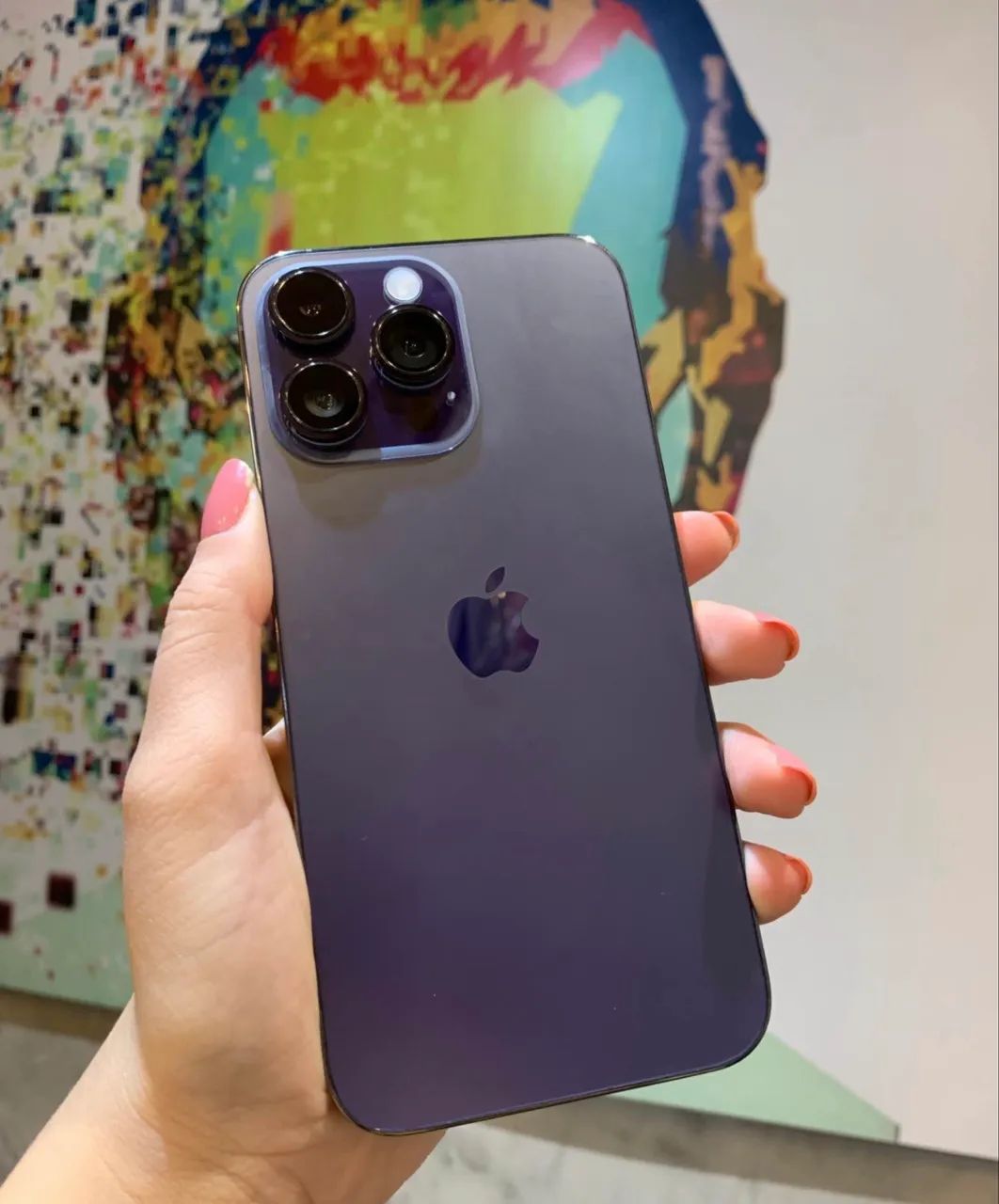 Vendo iPhone 14 Pro Max roxo  - Foto 3