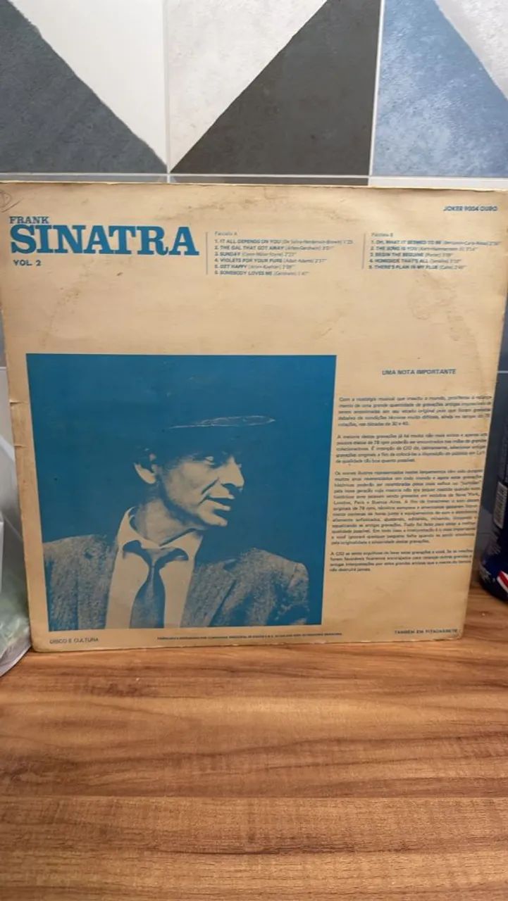 LP FRANK SINATRA ( USADO EXCELENTE ESTADO) - Foto 2