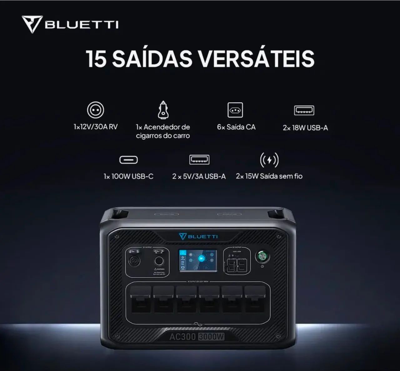 Bluetti Ac300+B300 - Foto 5