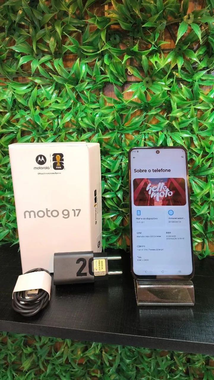 Moto G17 256GB na caixa - Foto 3