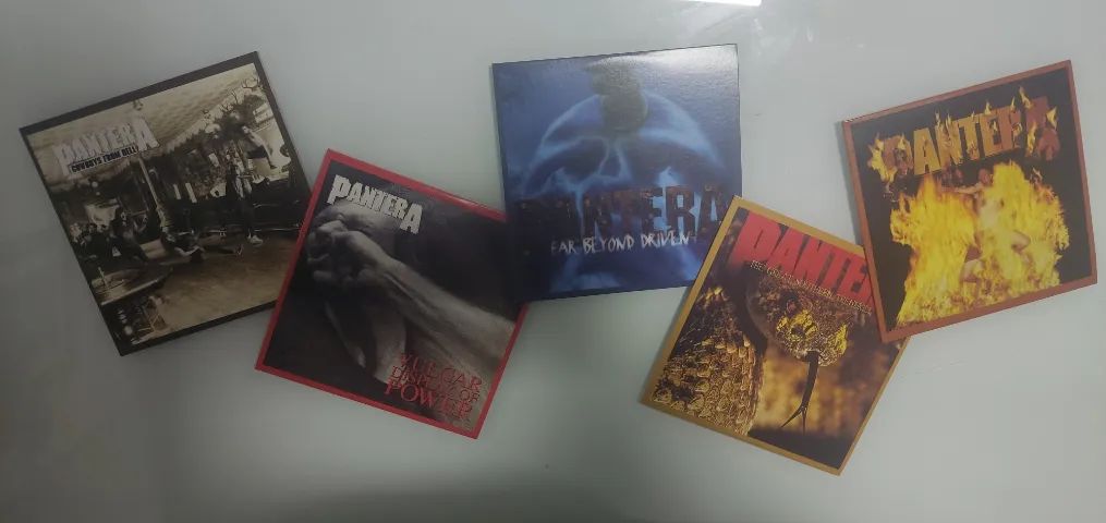 Box Pantera - 5 CDs (novo) - Foto 3