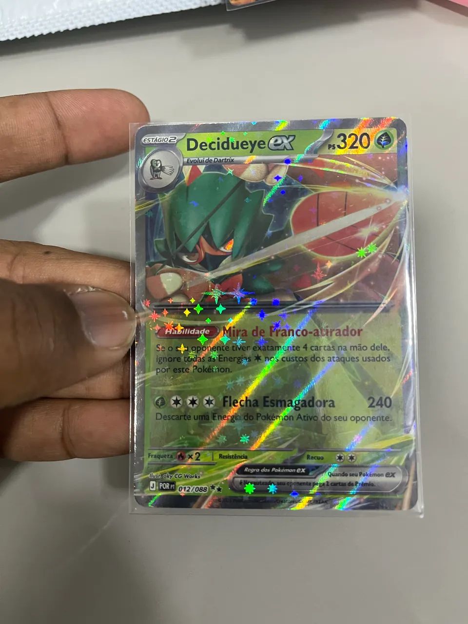 Carta Pokémon TCG Decidueye Ex - 012/88 - Foto 2