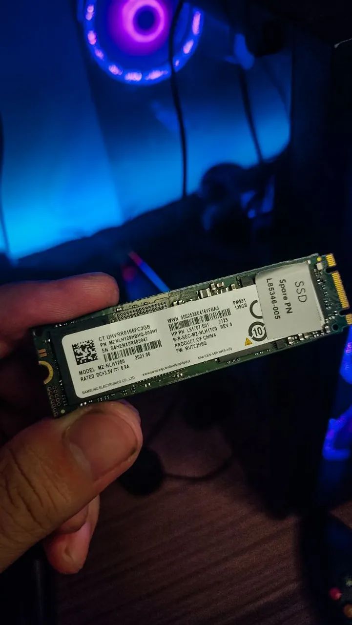 SSD NVMe 128GB - Rápido e Funcionando - Foto 2