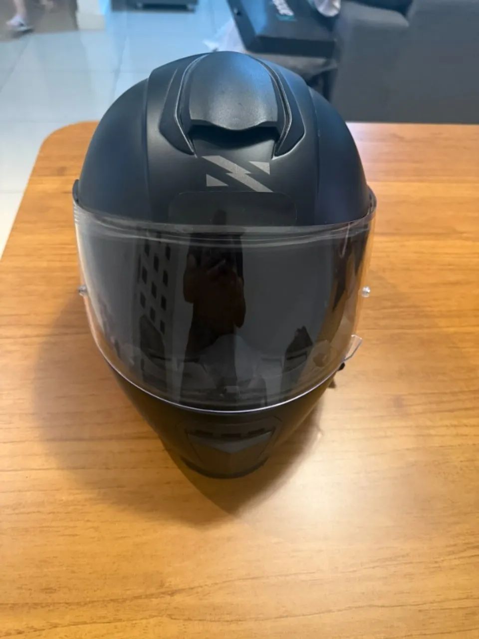 Capacete Norisk Preto Tamanho 54 - Foto 2