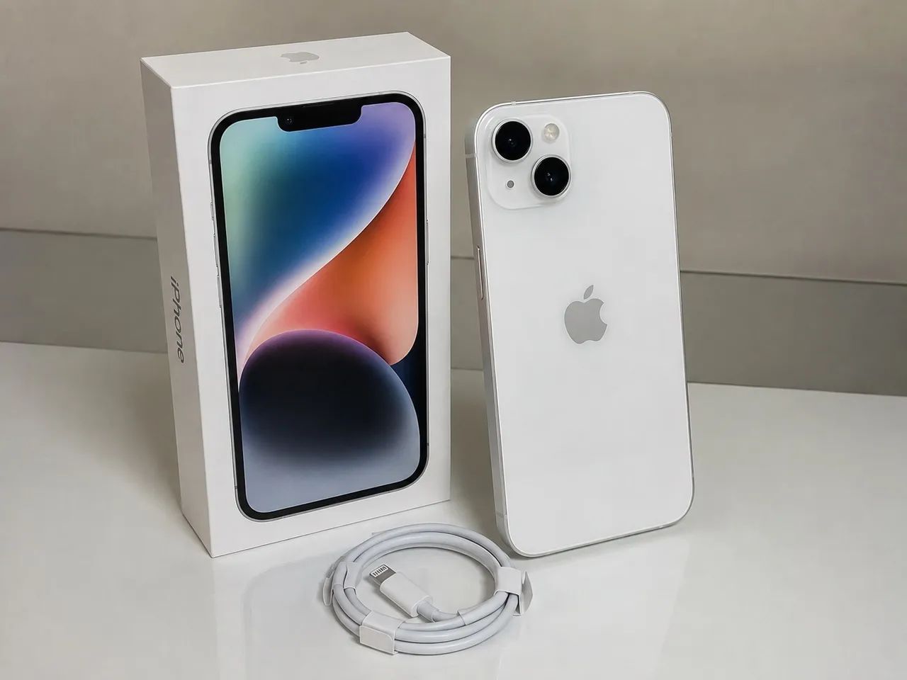 iPhone 14 128gb Branco seminovo - Celulares e Smartphones