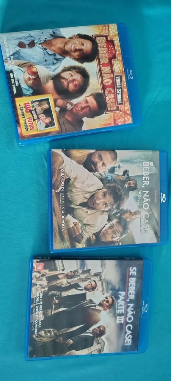 Se beber não case trilogia blu-ray  - Foto 3