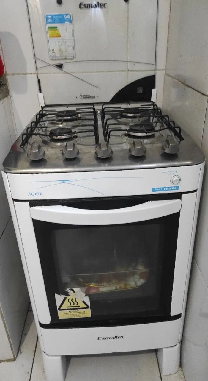 Fogão 4 bocas Esmaltec 
