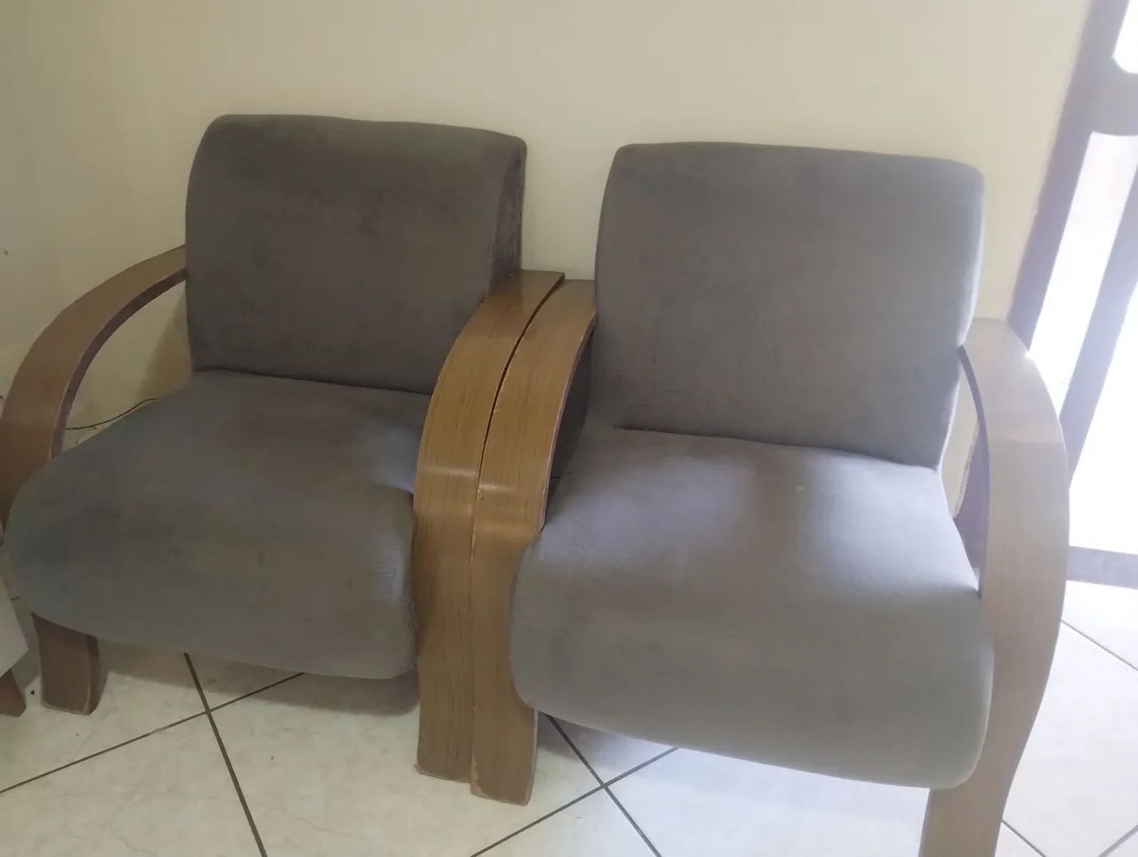POLTRONAS DUPLA USADAS - Foto 2