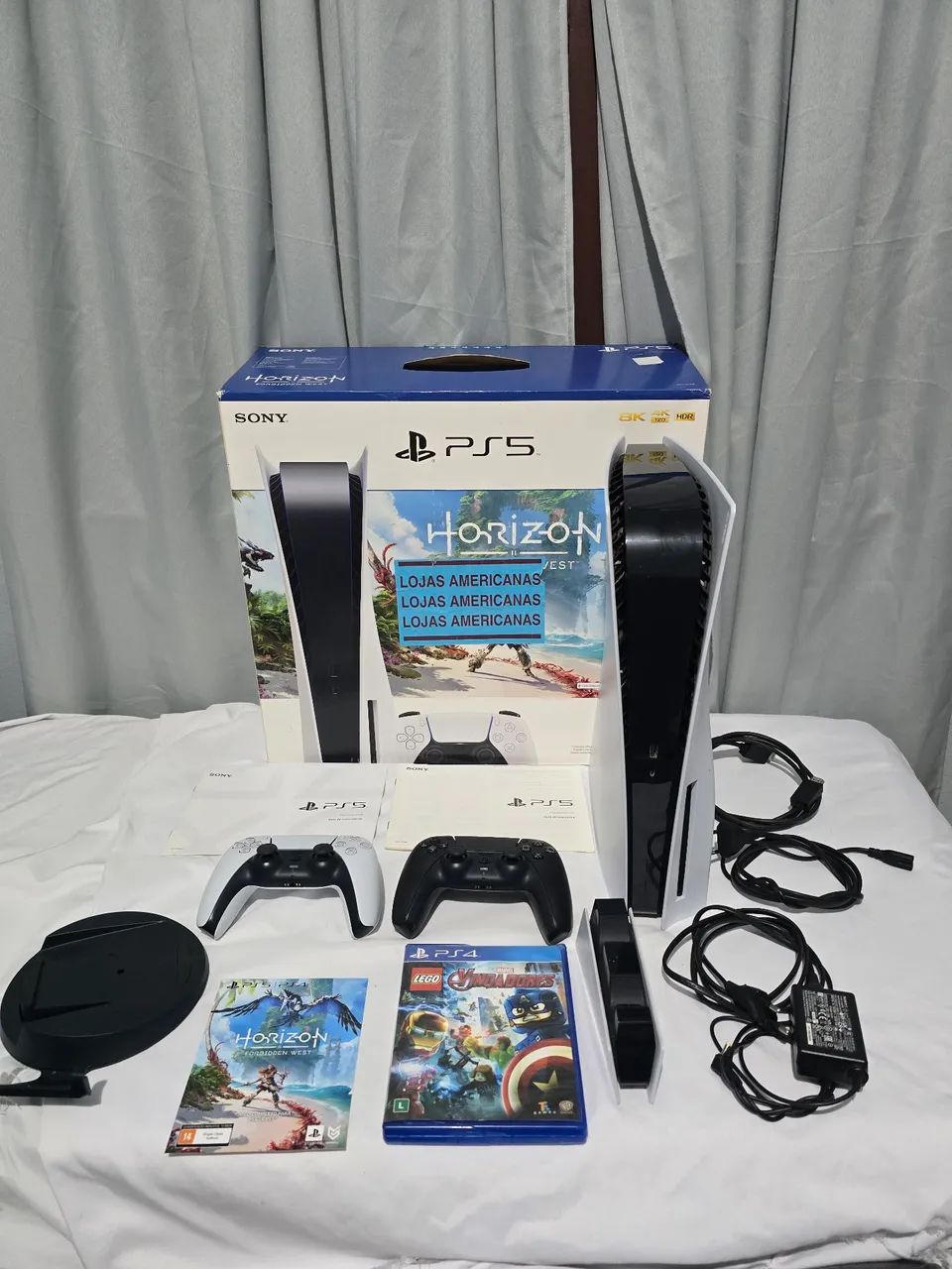 Ps5 Fat Com leitor, 2 controles e jogos (Castanhal) - Foto 2