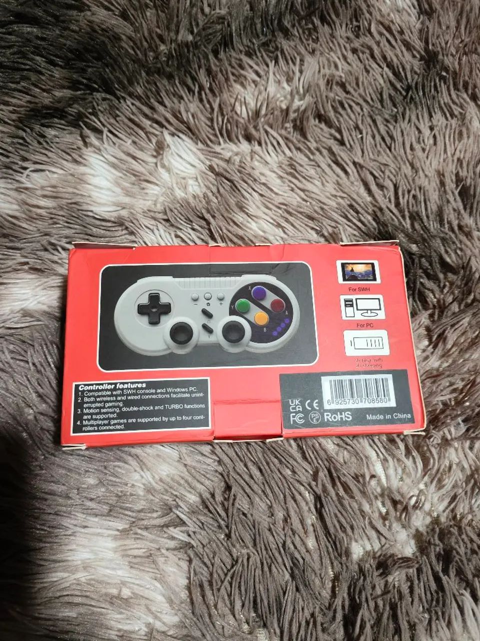 Controle Pro wireless Bluetooth, Nintendo Switch,PC Novo sem uso tenho 2 unidades  - Foto 2