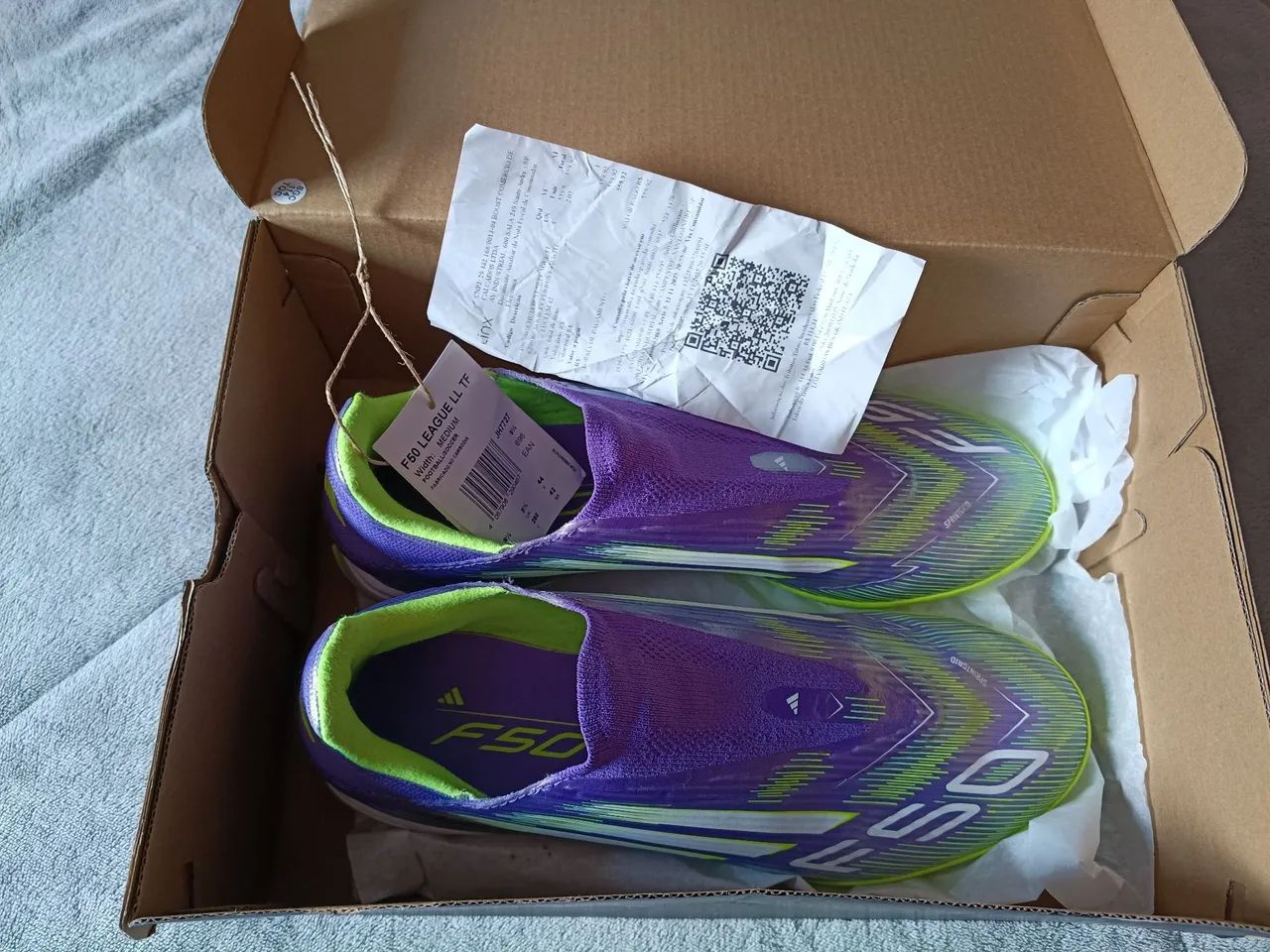 Chuteira Adidas F50 League Society 42 original  - Foto 2