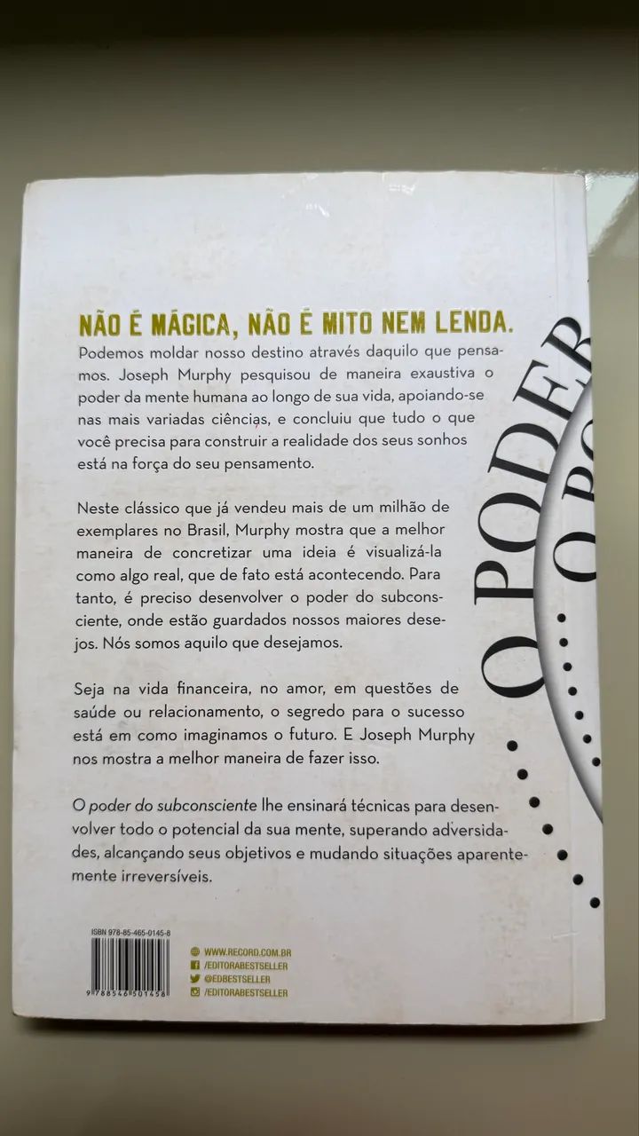 Livro O poder do subconsciente  - Foto 2