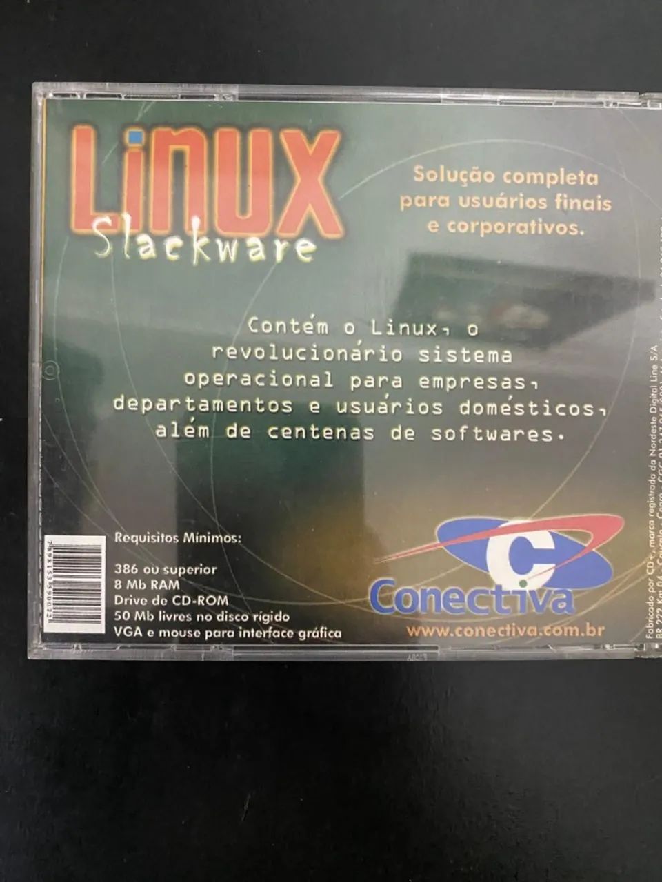 CD Vintage Linux Slackware v3.6 Conectiva Biblioteca Linux Colecionável - Foto 3