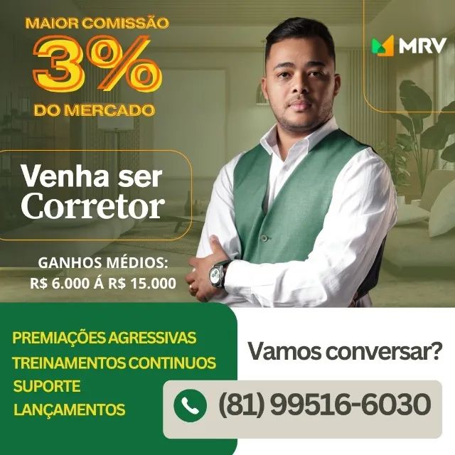 5 Vaga para Corretores de Imoveis 