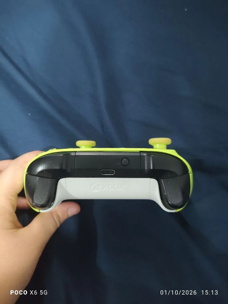 Controle Xbox verde limão usado - Foto 3