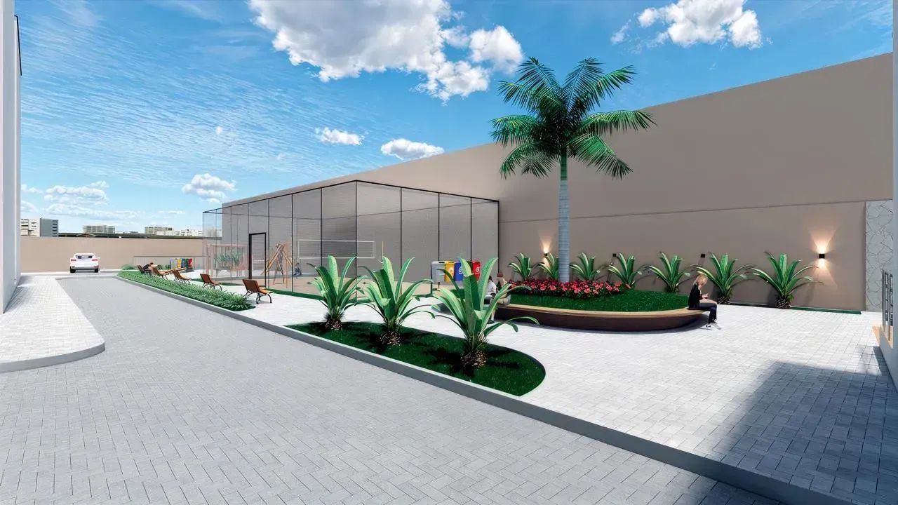 Apartamentos no Palmeira Imperial com 2 quartos, área de lazer completa e documentação grá - Foto 5