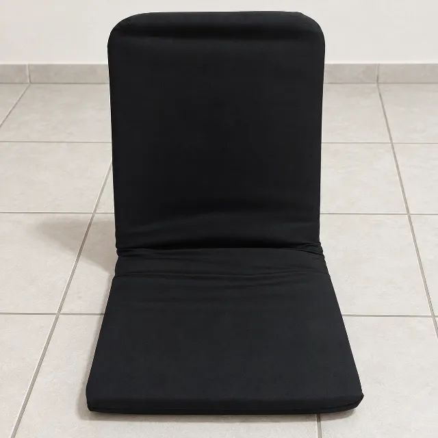 Cadeira de meditação com encosto e assento acolchoado ? sem uso - Foto 3