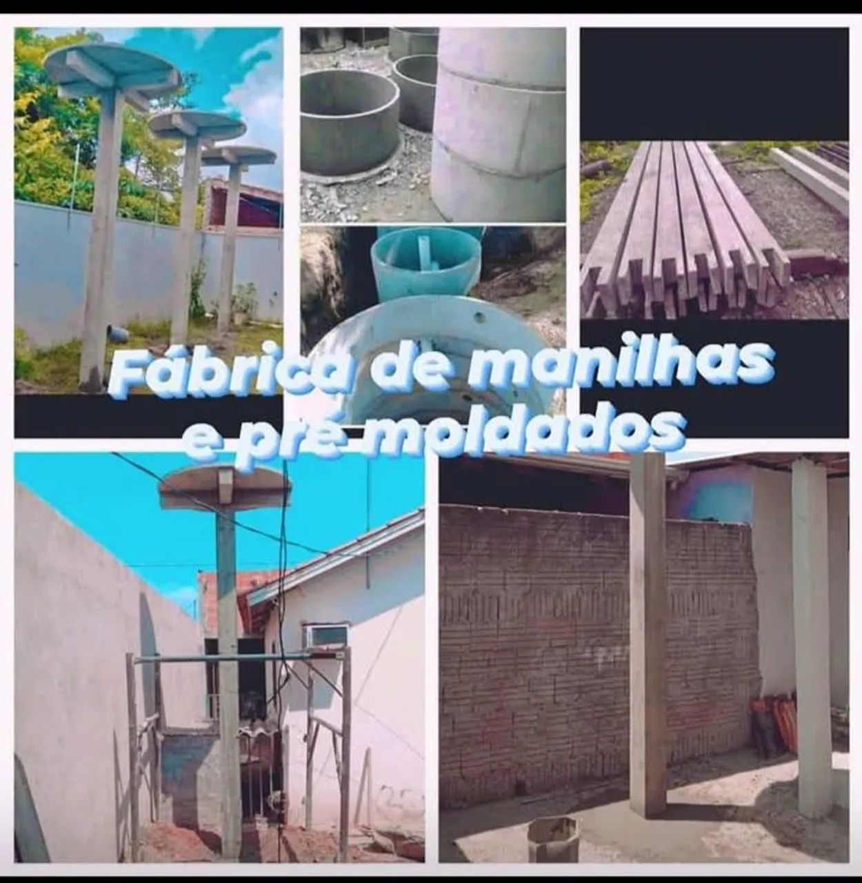 Fábrica de Manilhas e Pré-Moldados: Jesus é a nossa força 