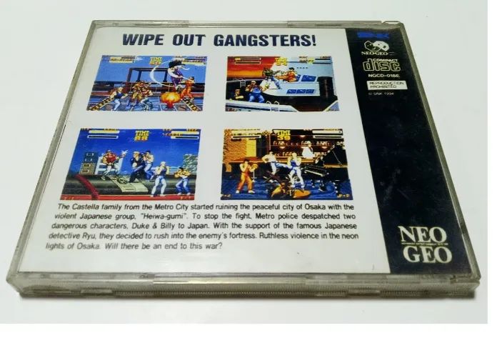 BURNING FIGHT CD ORIGINAL NEO GEO CD - Foto 4