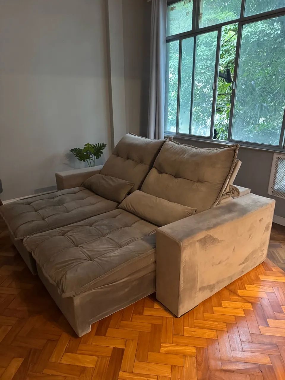 Sofá retrátil 2 lugares - Foto 3