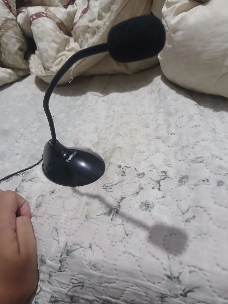 Microfone marca tomate de mesa vendo ou troco 